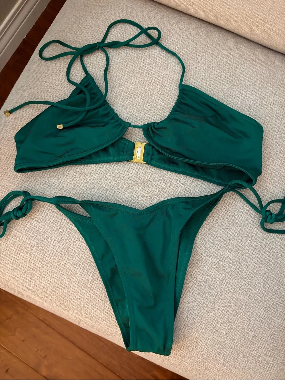 Sommer Swim Xena Emerald Green Bikini Set - Picture 2 of 7